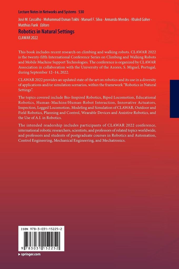 Weitere Ansicht: Robotics in Natural Settings