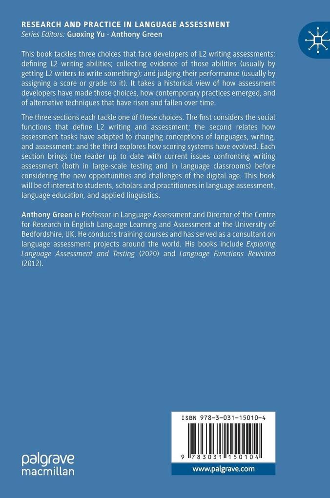 Weitere Ansicht: L2 Writing Assessment | Anthony Green