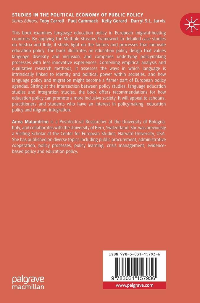 Weitere Ansicht: Migrant Languages in Education | Anna Malandrino