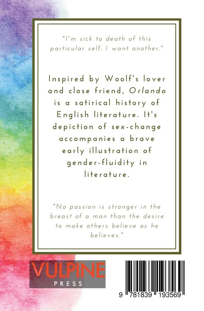 Weitere Ansicht: Orlando | Virginia Woolf