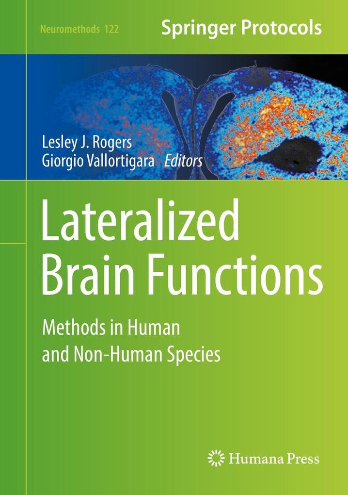 Produktbild: Lateralized Brain Functions