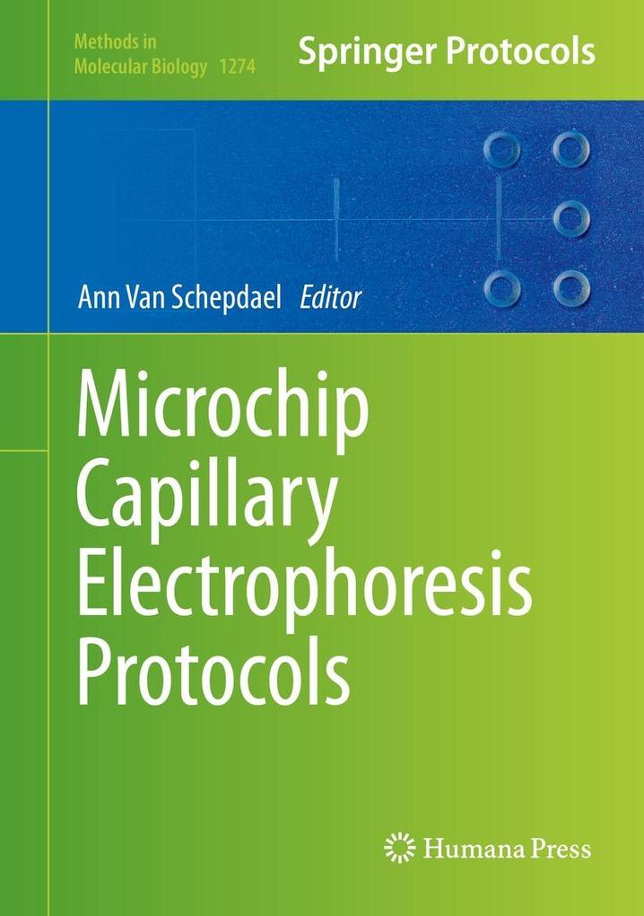 Produktbild: Microchip Capillary Electrophoresis Protocols