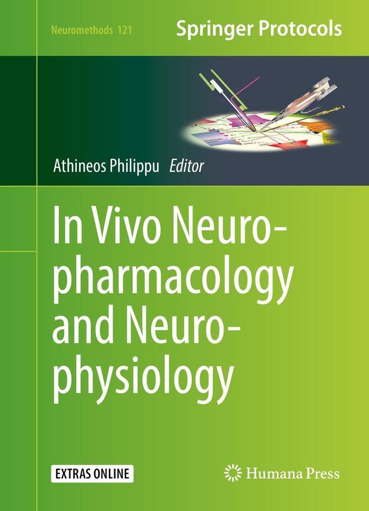 Produktbild: In Vivo Neuropharmacology and Neurophysiology
