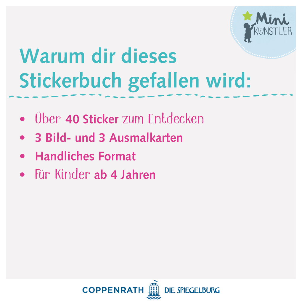 Weitere Ansicht: Meine Mini-Stickerwelt - Glitzer-Einhörner