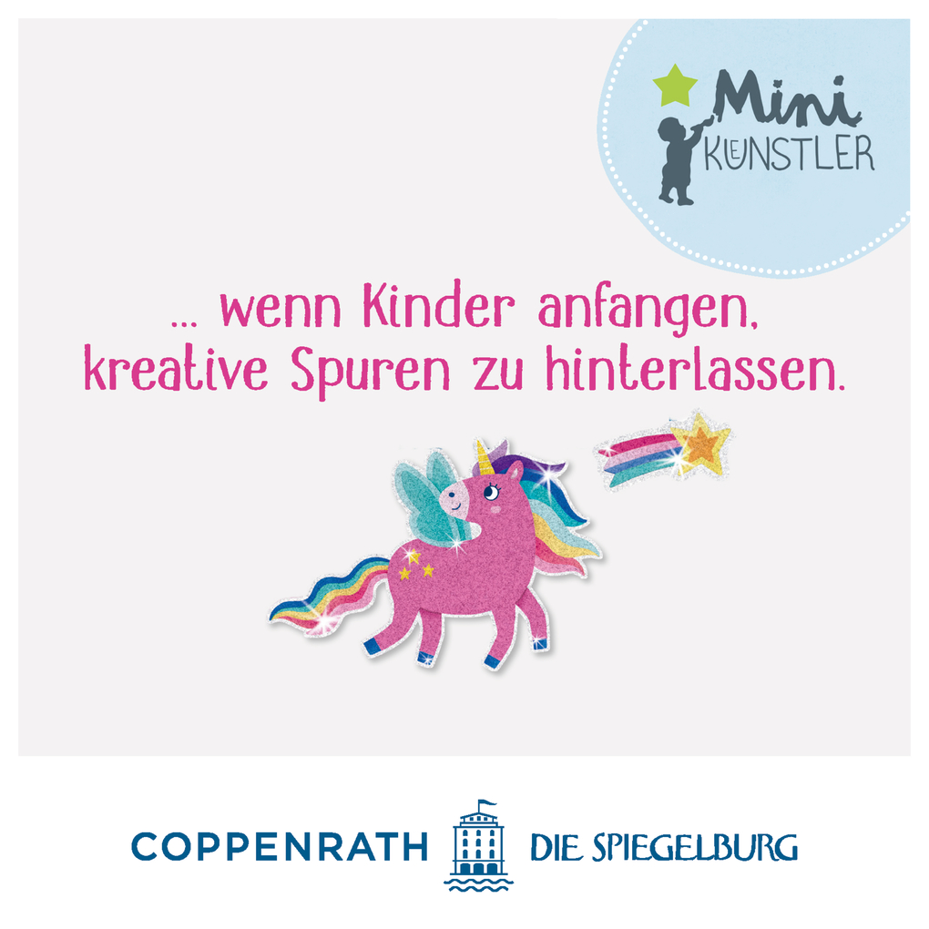 Weitere Ansicht: Meine Mini-Stickerwelt - Glitzer-Einhörner