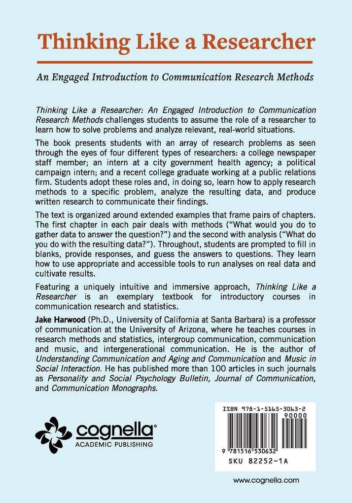 Weitere Ansicht: Thinking Like a Researcher | Jake Harwood