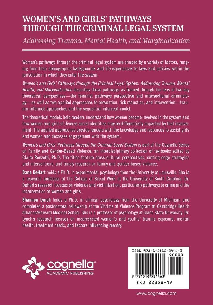 Weitere Ansicht: Women's and Girls' Pathways through the Criminal Legal System | Dana Dehart, Shannon Lynch