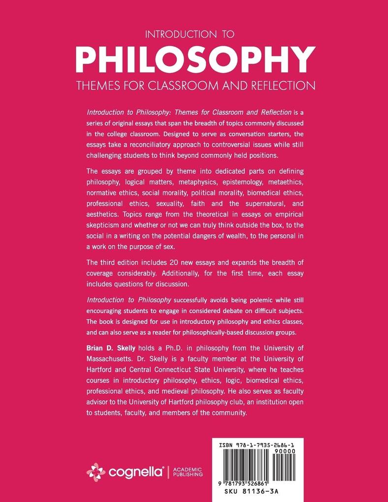 Weitere Ansicht: Introduction to Philosophy | Brian D Skelly