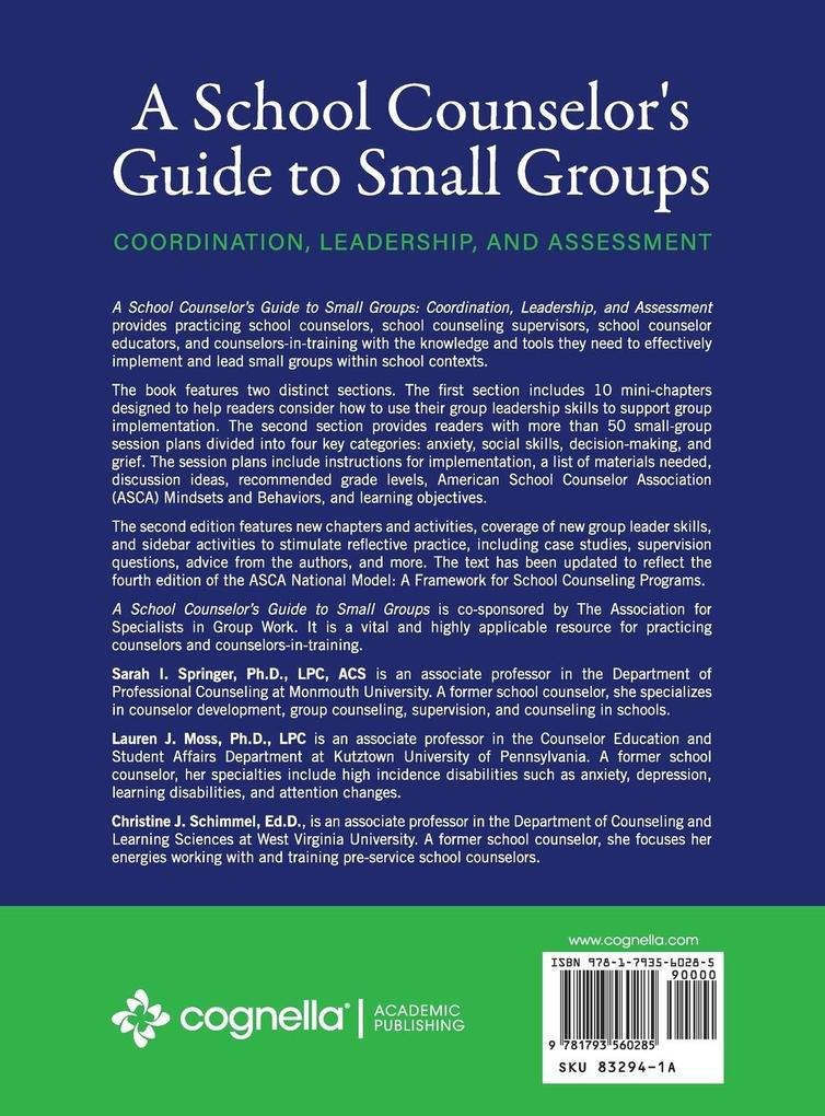 Weitere Ansicht: School Counselor's Guide to Small Groups