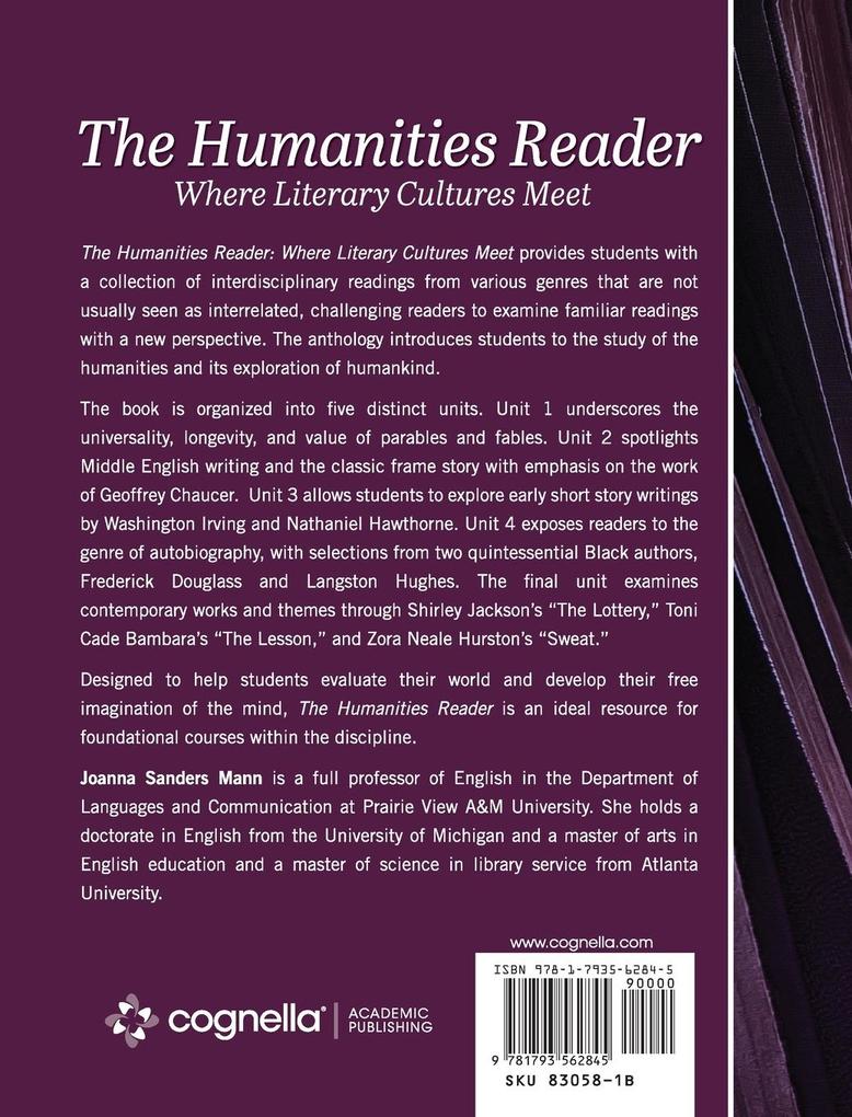 Weitere Ansicht: Humanities Reader: Where Literary Cultures Meet