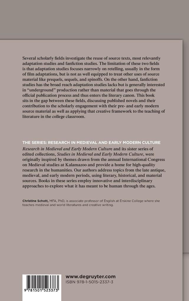 Weitere Ansicht: Canon Fanfiction | Christine Schott