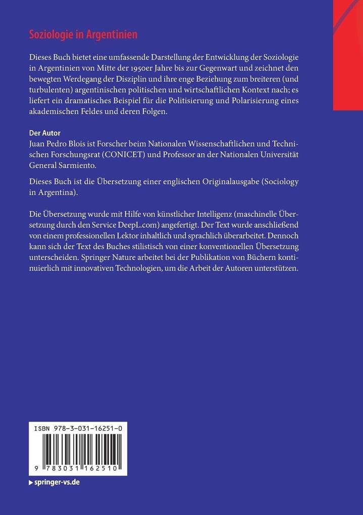 Weitere Ansicht: Soziologie in Argentinien | Juan Pedro Blois