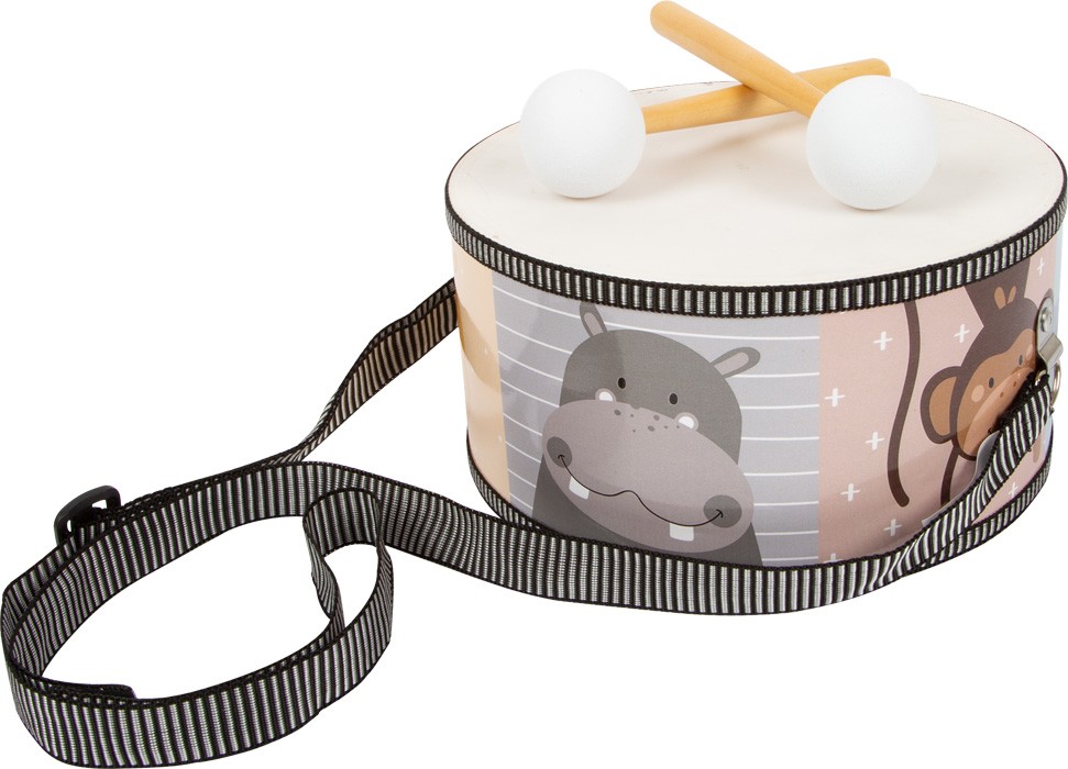 Weitere Ansicht: Small foot 11952 - Trommel Bunte Wildnis, Kinder-Musikinstrument, 20x10cm