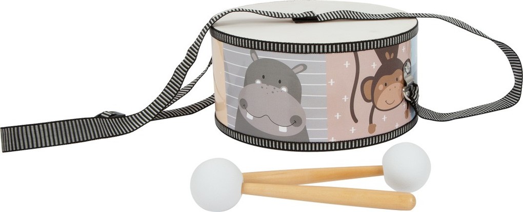 Weitere Ansicht: Small foot 11952 - Trommel Bunte Wildnis, Kinder-Musikinstrument, 20x10cm