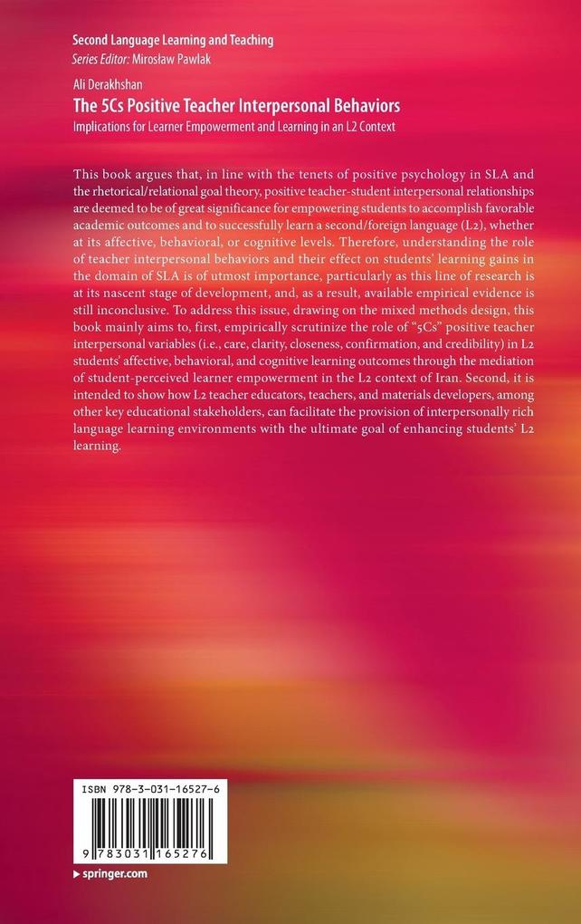 Weitere Ansicht: The 5Cs Positive Teacher Interpersonal Behaviors | Ali Derakhshan