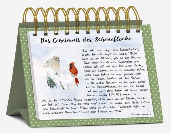 Weitere Ansicht: Tisch-Adventskalender "24 Tage Winterzauber im Advent"