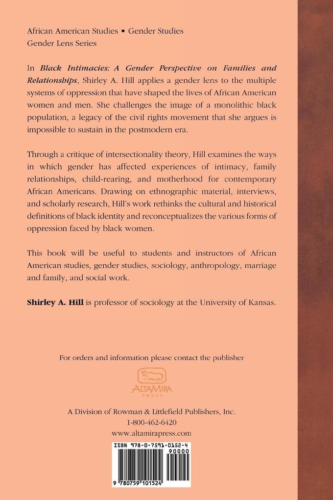 Weitere Ansicht: Black Intimacies | Shirley A. Hill