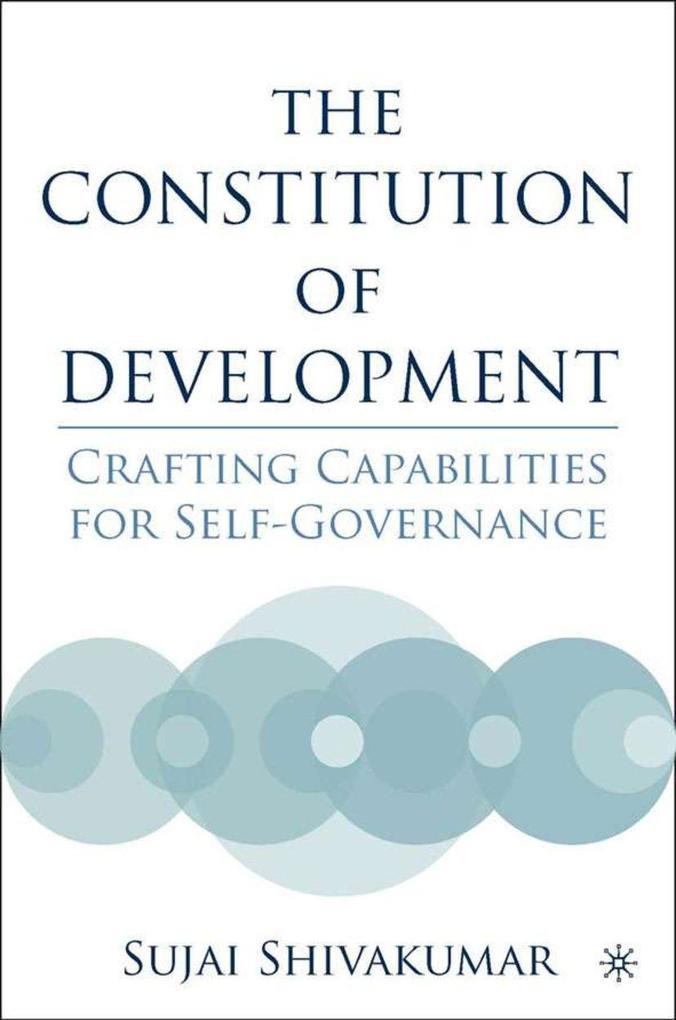 Produktbild: The Constitution of Development | S. Shivakumar