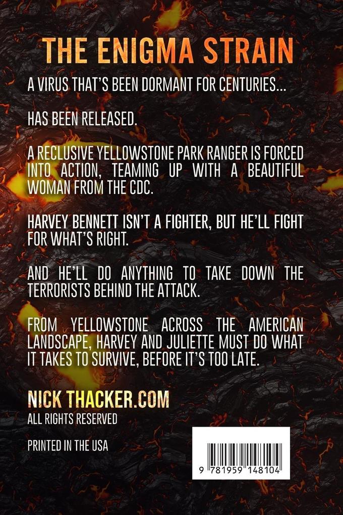 Produktbild: The Enigma Strain | Nick Thacker