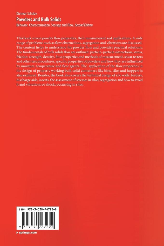 Weitere Ansicht: Powders and Bulk Solids | Dietmar Schulze