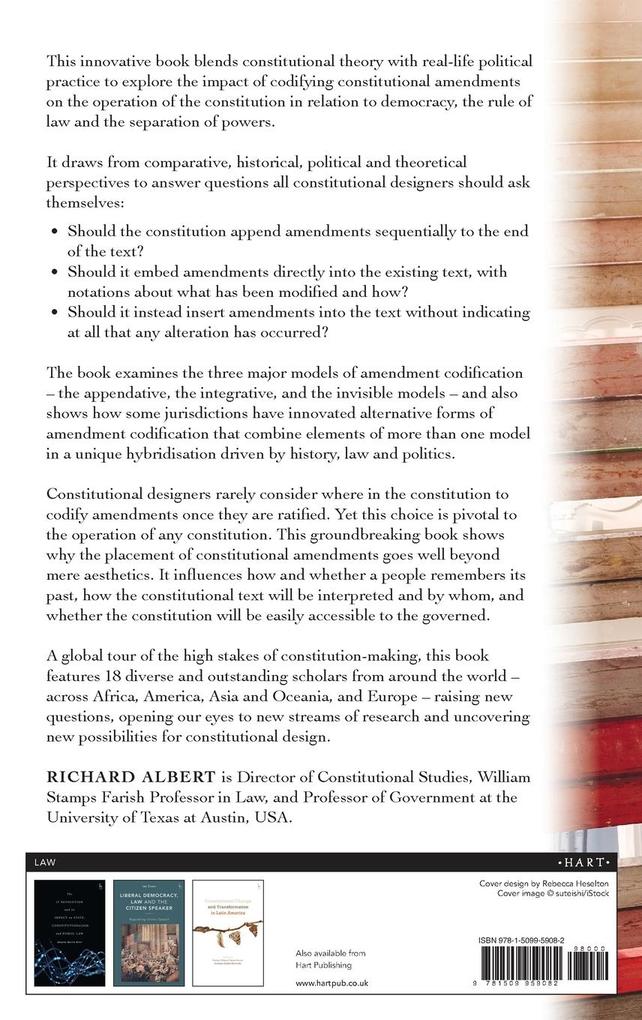 Weitere Ansicht: The Architecture of Constitutional Amendments