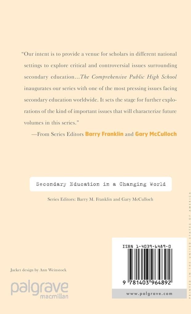 Weitere Ansicht: The Comprehensive Public High School