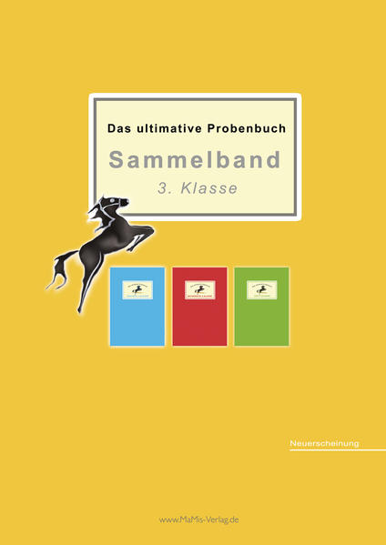 Produktbild: Das ultimative Probenbuch Sammelband 3. Klasse | Miriam Reichel, Mandana Mandl