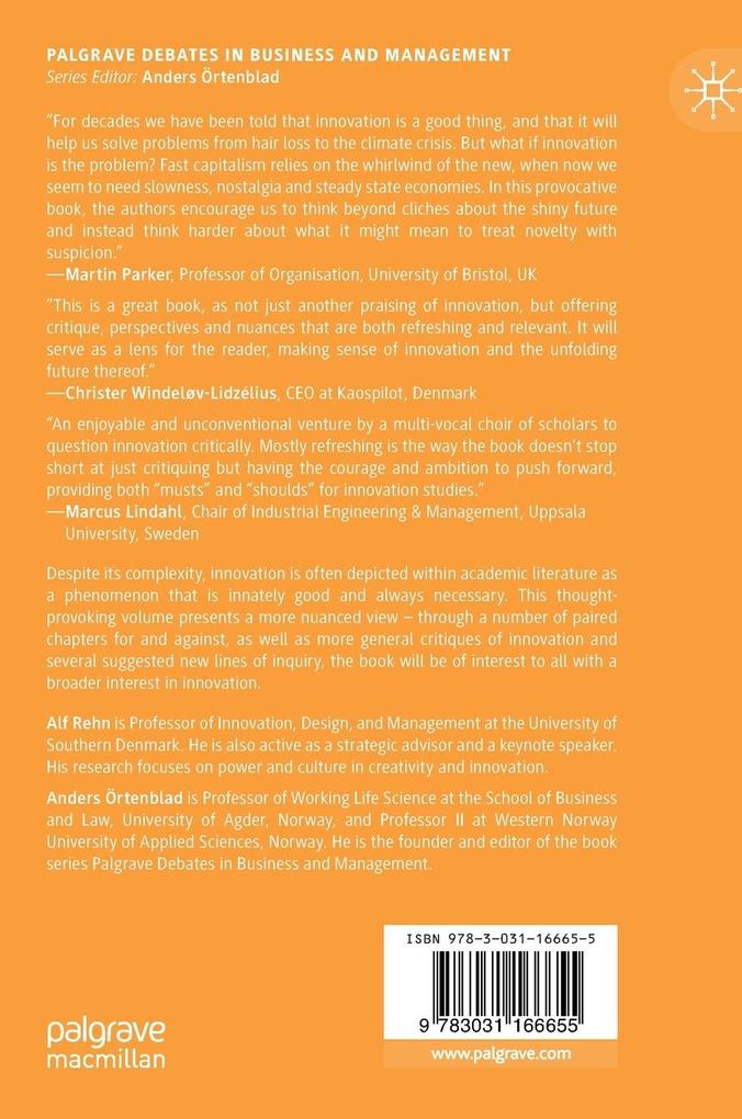 Weitere Ansicht: Debating Innovation