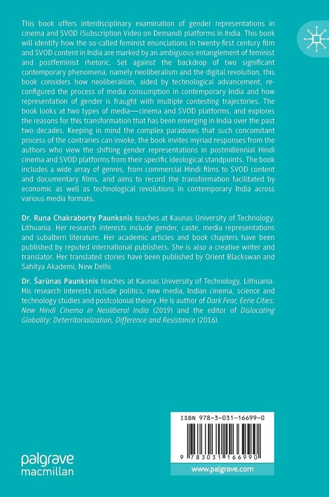 Weitere Ansicht: Gender, Cinema, Streaming Platforms