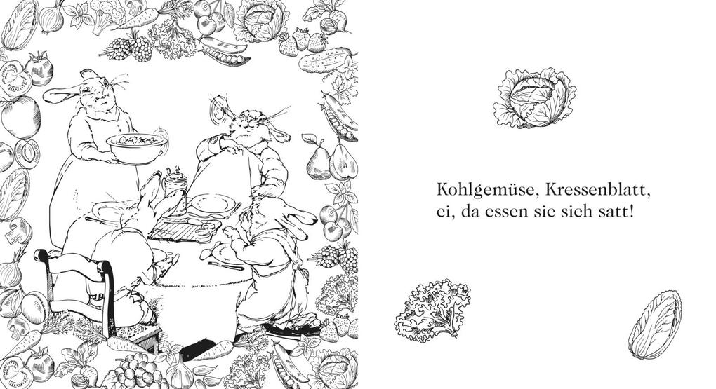 Weitere Ansicht: Die Häschenschule: Das Malbuch aus der Häschenschule | Albert Sixtus