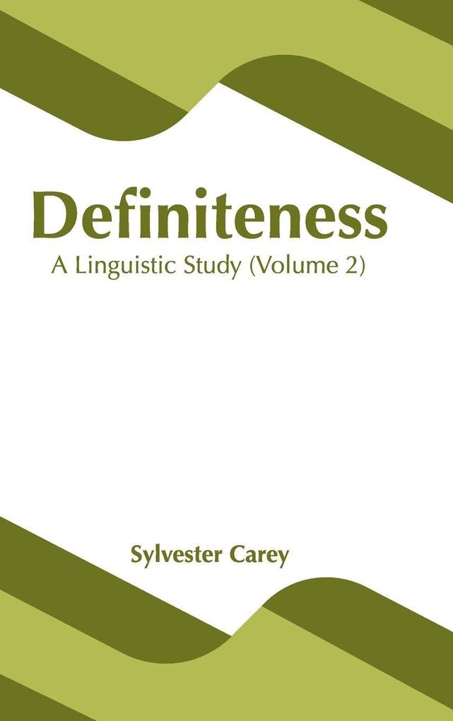 Produktbild: Definiteness