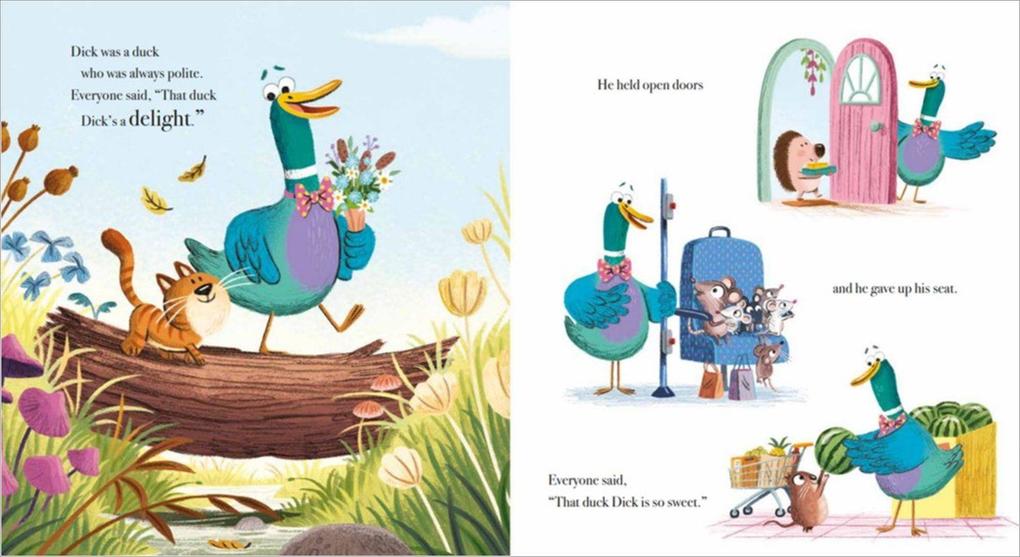 Weitere Ansicht: Dick the Delightful Duck (HB) | Kaye Umansky