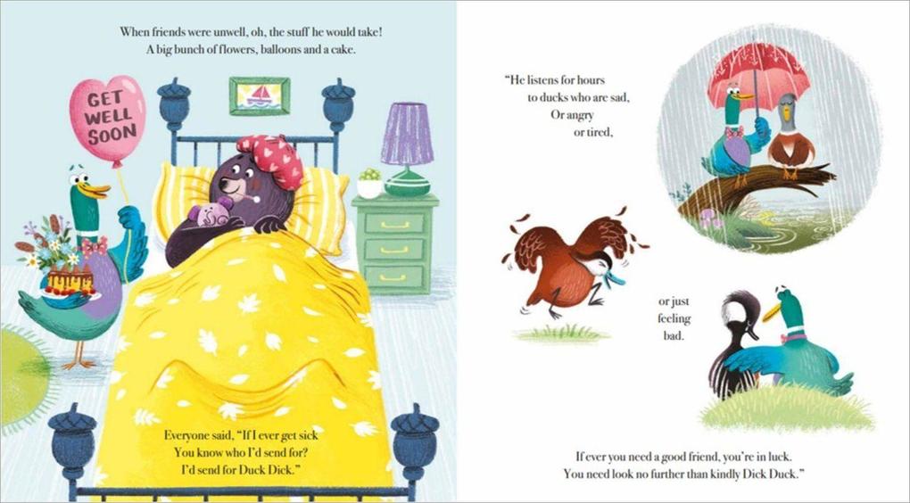 Weitere Ansicht: Dick the Delightful Duck (HB) | Kaye Umansky