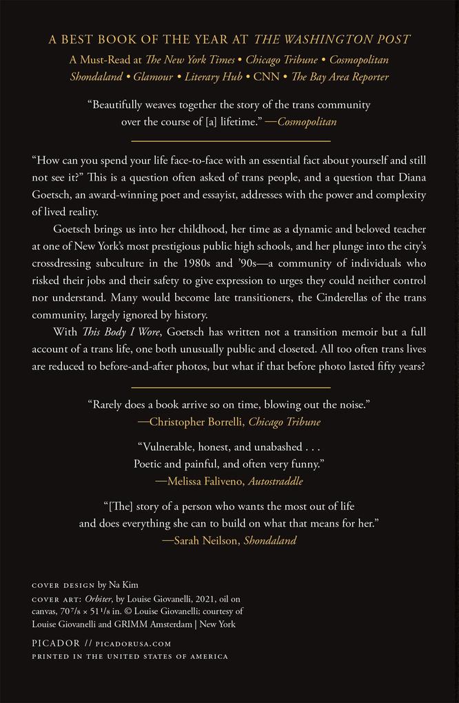 Weitere Ansicht: This Body I Wore | Diana Goetsch