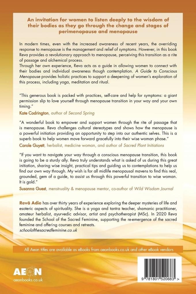 Weitere Ansicht: A Guide to Conscious Menopause | Reva Adie