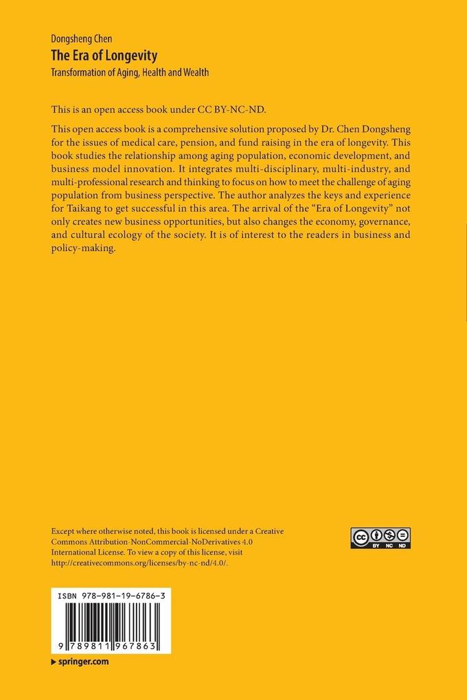 Weitere Ansicht: The Era of Longevity | Dongsheng Chen