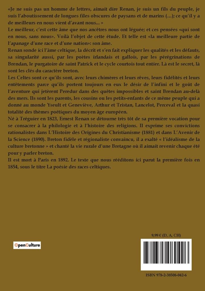 Weitere Ansicht: L'âme celte | Ernest Renan