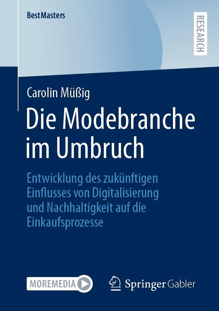 Produktbild: Die Modebranche im Umbruch | Carolin Müßig