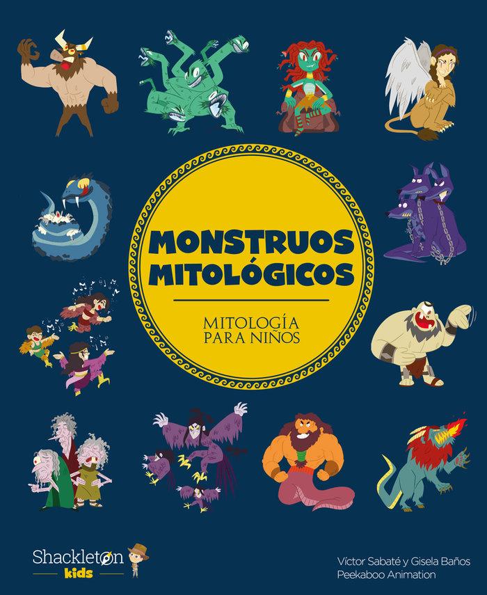 Produktbild: Monstruos mitológicos | Gisela Baños, Víctor Sabaté