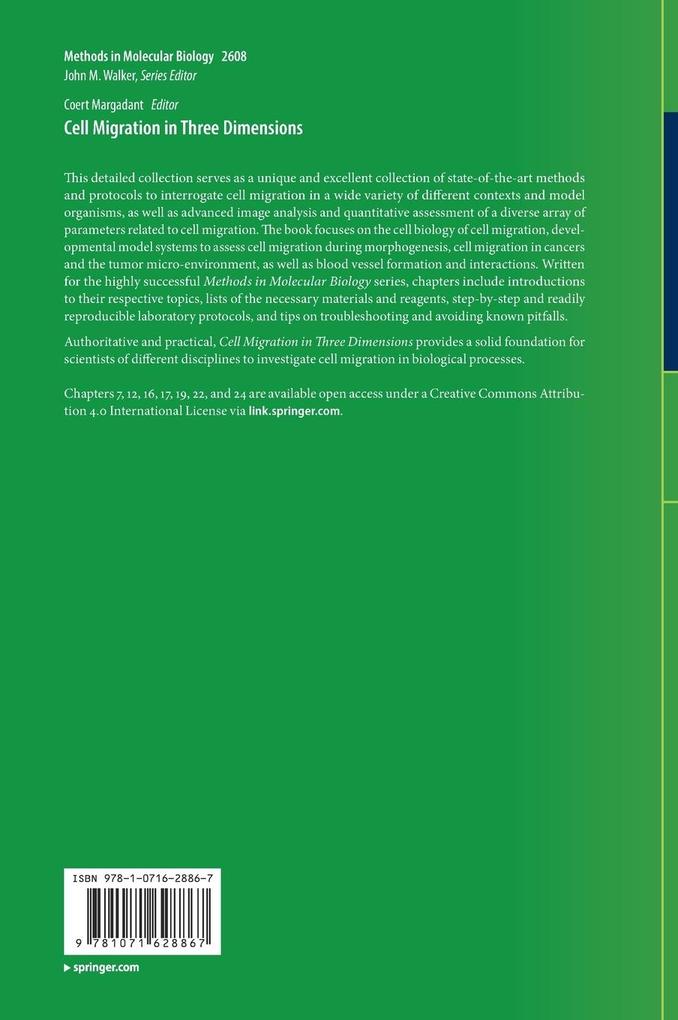 Weitere Ansicht: Cell Migration in Three Dimensions