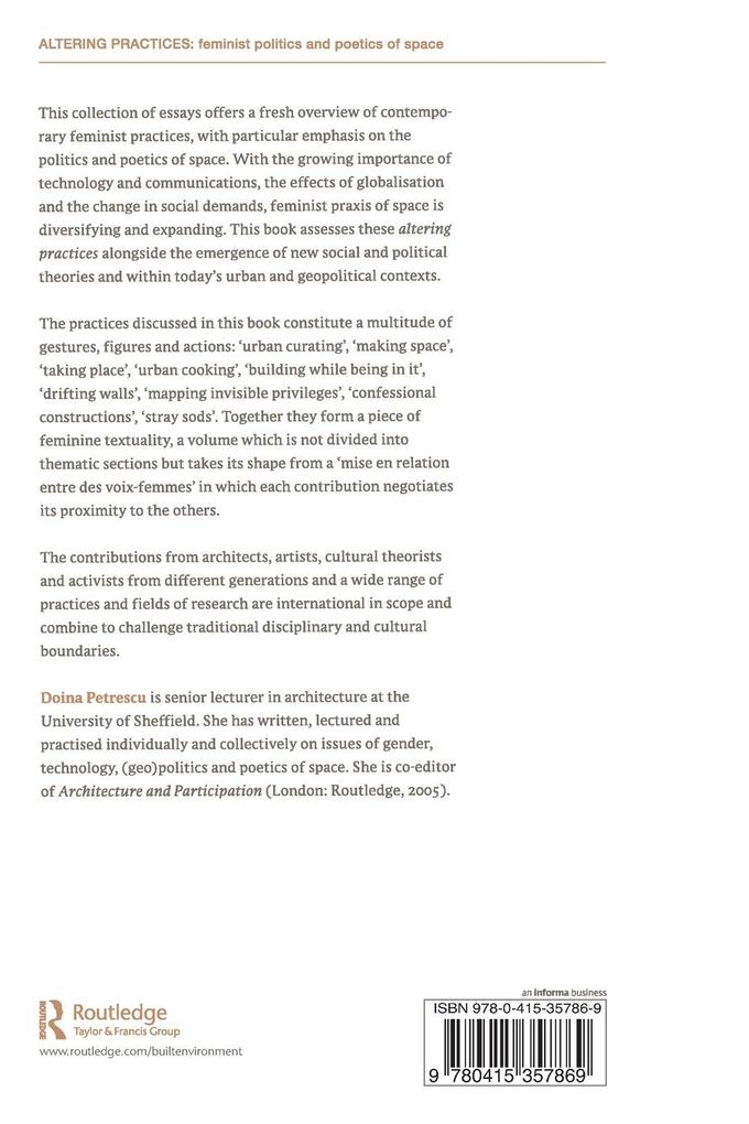 Weitere Ansicht: Altering Practices