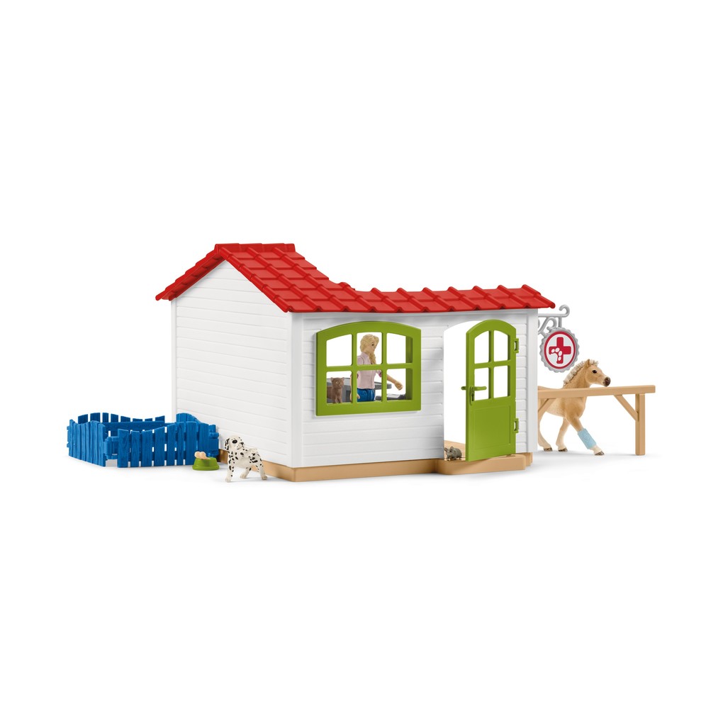 Produktbild: Schleich Farm World 42502 - Tierarzt-Praxis mit Haustieren