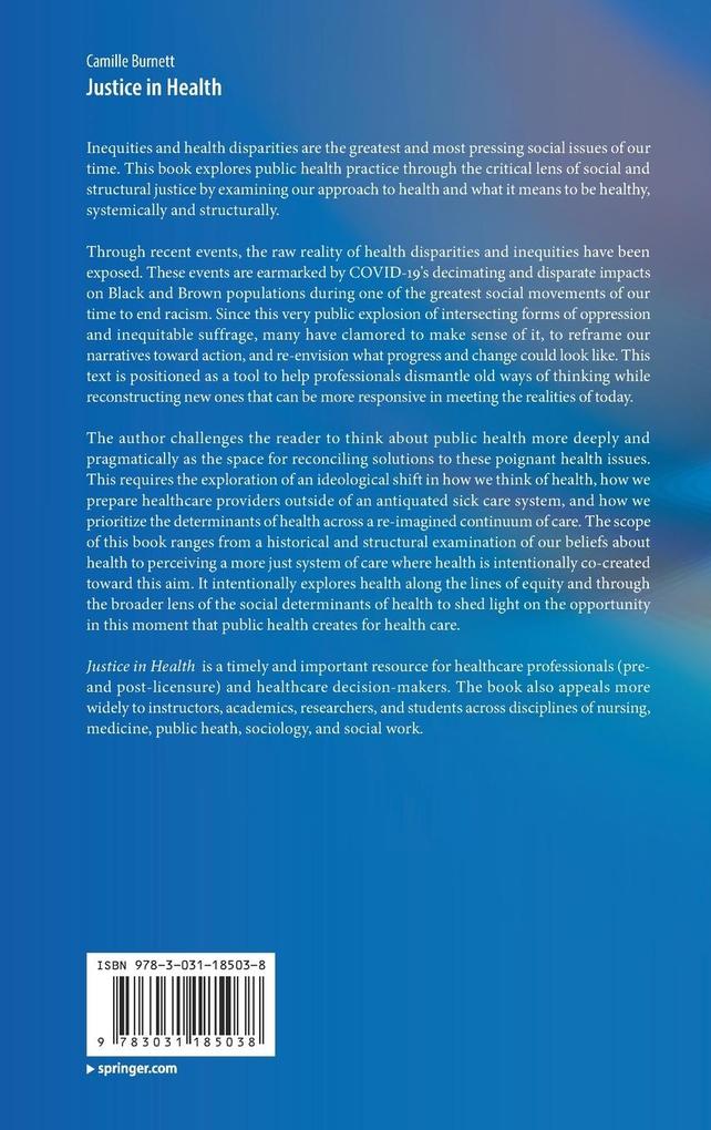 Weitere Ansicht: Justice in Health | Camille Burnett