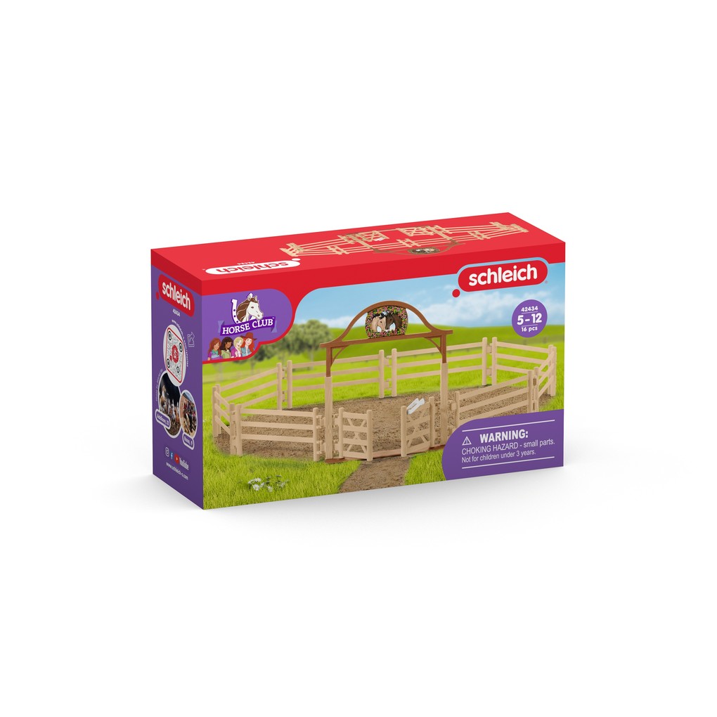 Weitere Ansicht: Schleich 42434 - Horse Club, Pferdekoppel mit Eingangstor