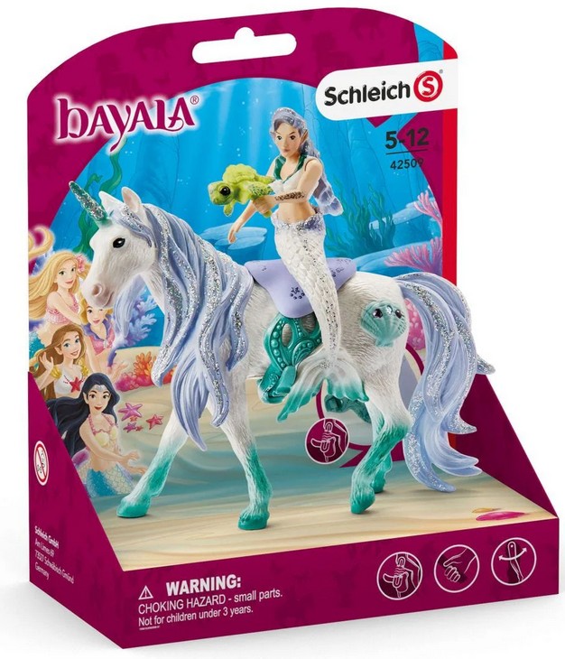 Weitere Ansicht: Schleich Bayala 42509 - Meerjungfrau auf Meereseinhorn