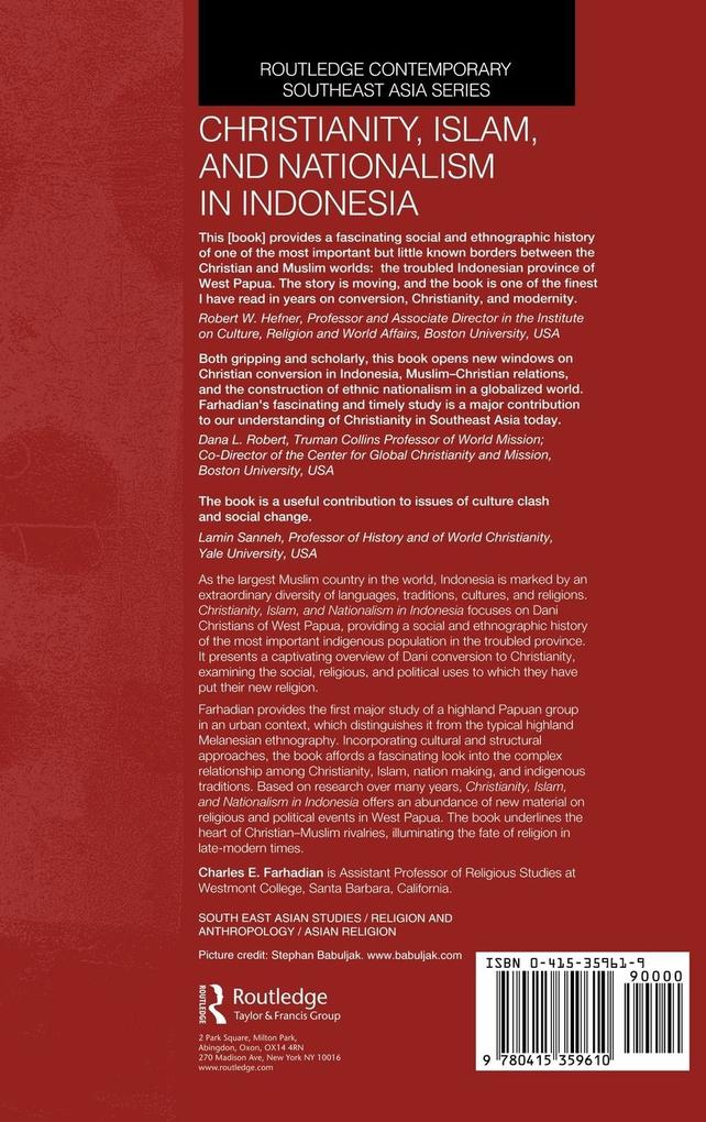 Weitere Ansicht: Christianity, Islam and Nationalism in Indonesia | Charles E. Farhadian