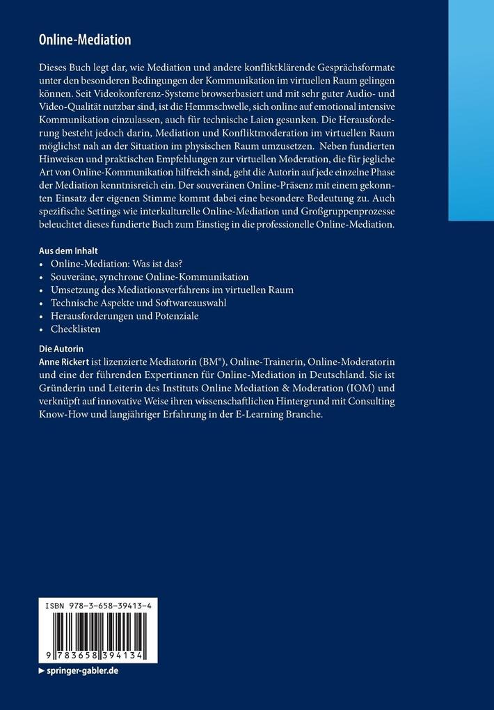 Weitere Ansicht: Online-Mediation | Anne Rickert