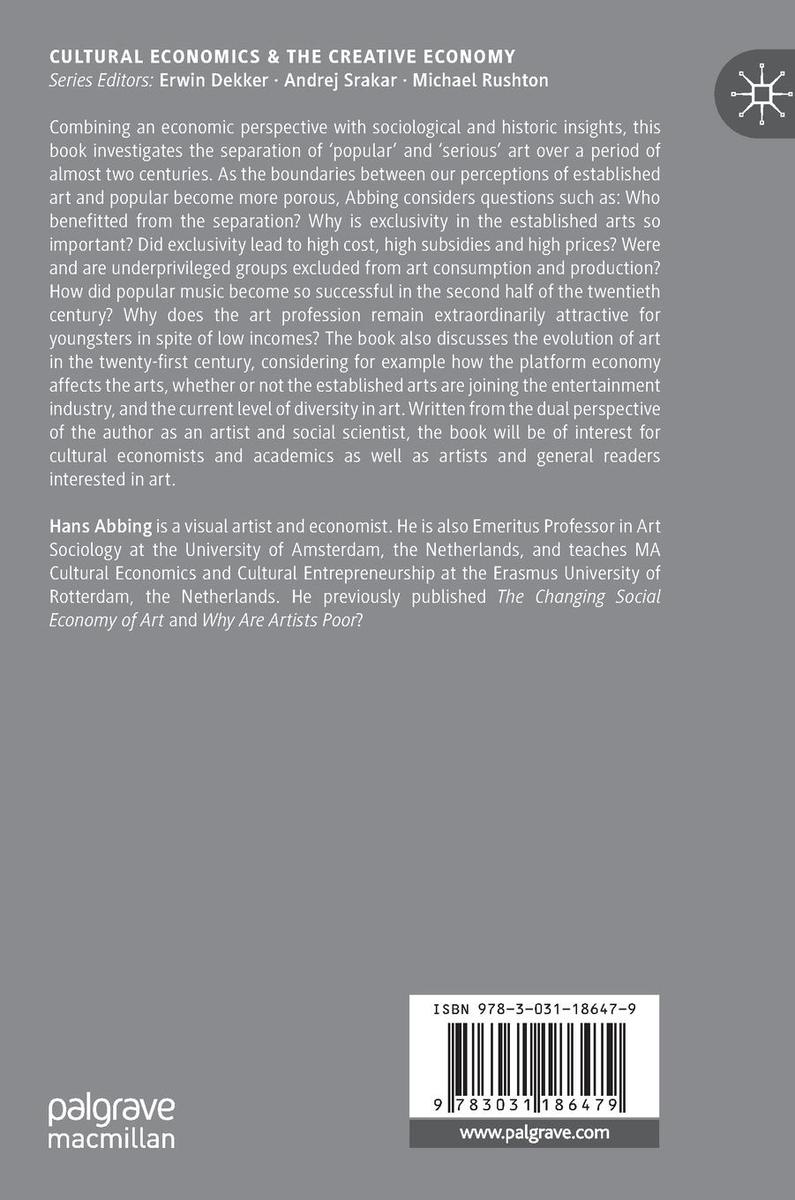 Weitere Ansicht: The Economies of Serious and Popular Art | Hans Abbing
