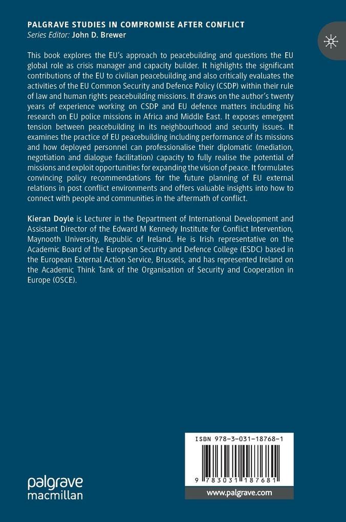 Weitere Ansicht: EU Peacebuilding Missions | Kieran Doyle