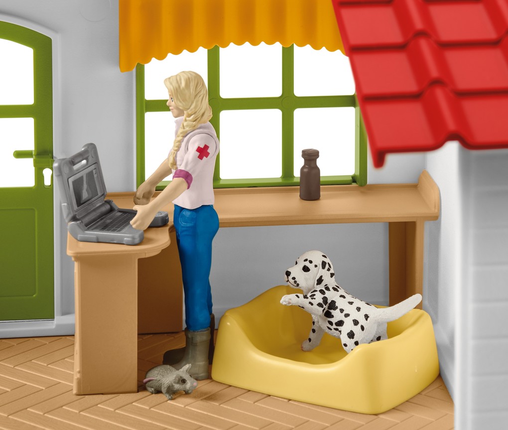 Weitere Ansicht: Schleich Farm World 42502 - Tierarzt-Praxis mit Haustieren